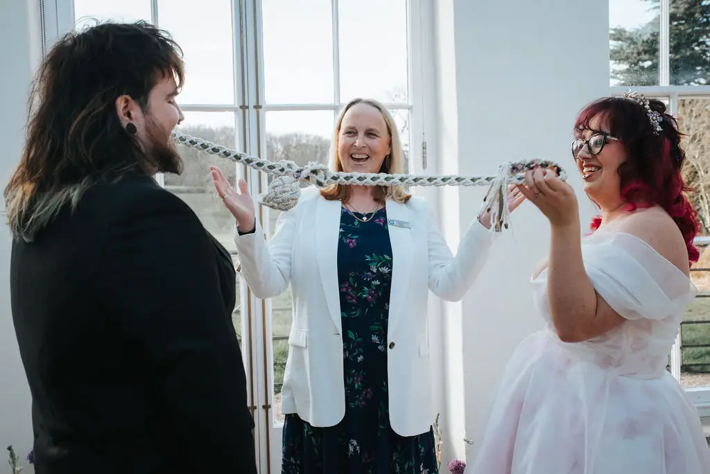 Personal wedding celebrant approach